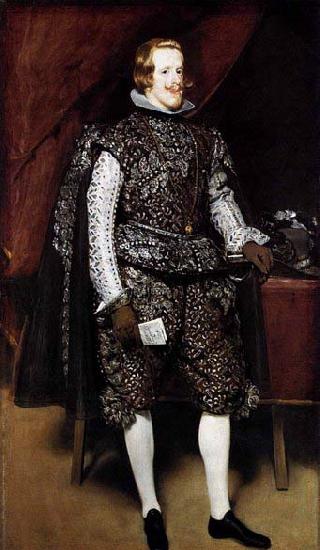 unknow artist Philip IV in Brown and Silver oil painting image